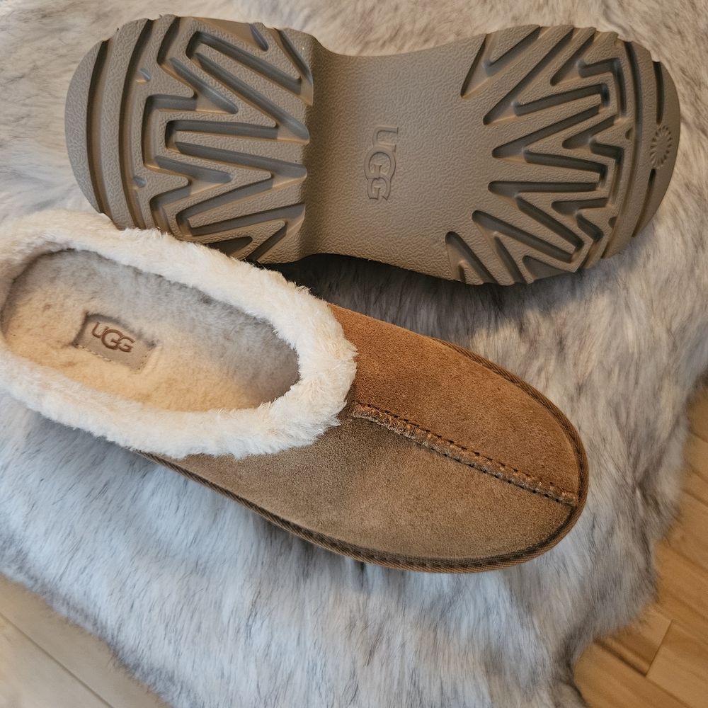 UGG Women's Chestnut Suede Slippers